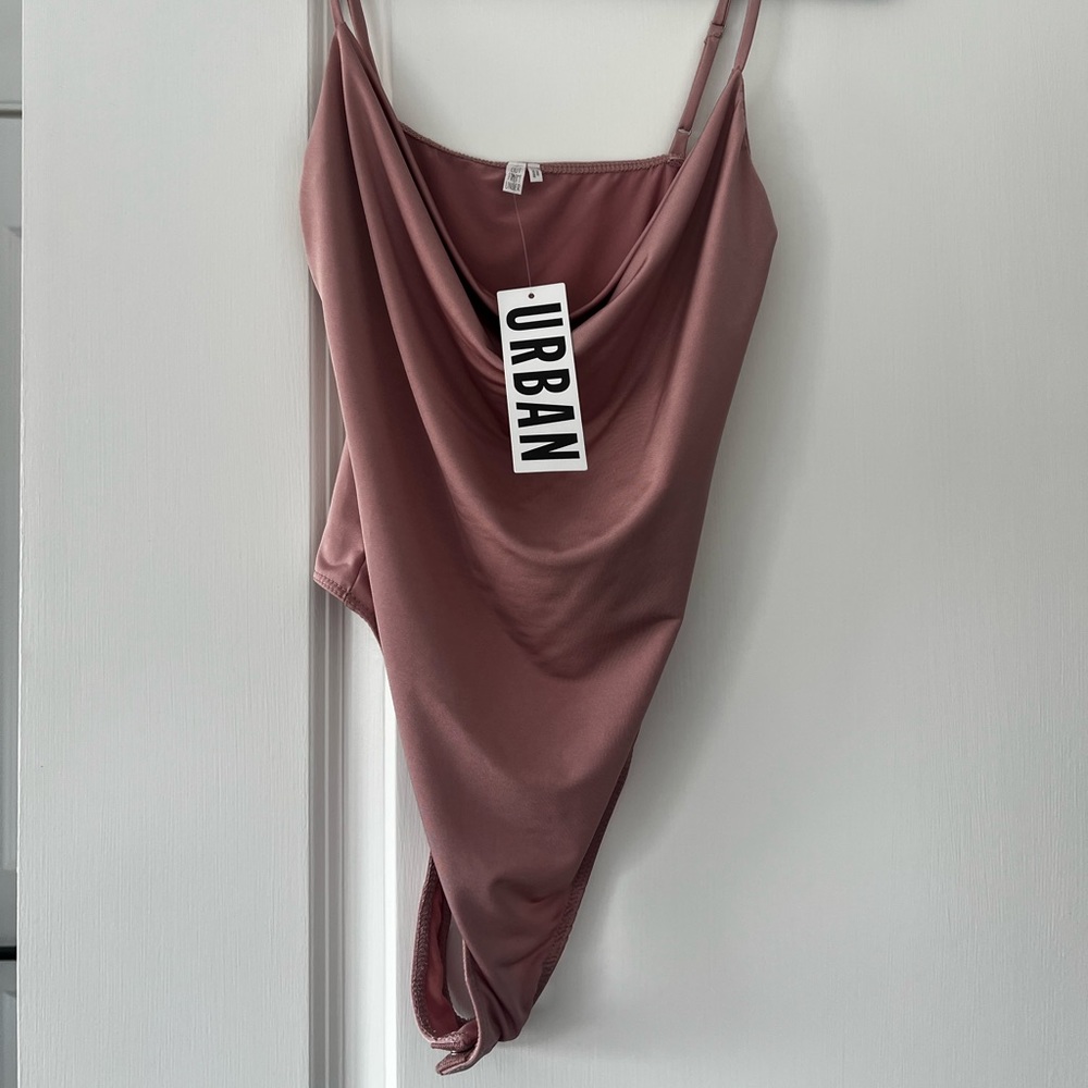 URBAN OUTFITTERS COWL NECK BODYSUIT